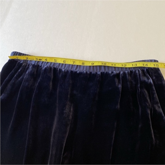 EUC Eileen Fisher blue velvet pants - Picture 10 of 12